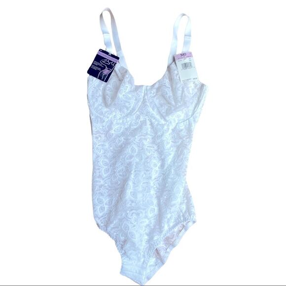 Bail Lace Bodysuit Body Shaper Sz 34D NWT - Picture 2 of 6